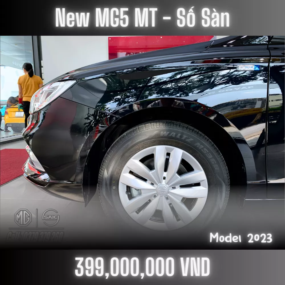New MG5 2023 chỉ 399 củ, miễn thuế, trả trước chỉ 50-80 củ nhận xe-2