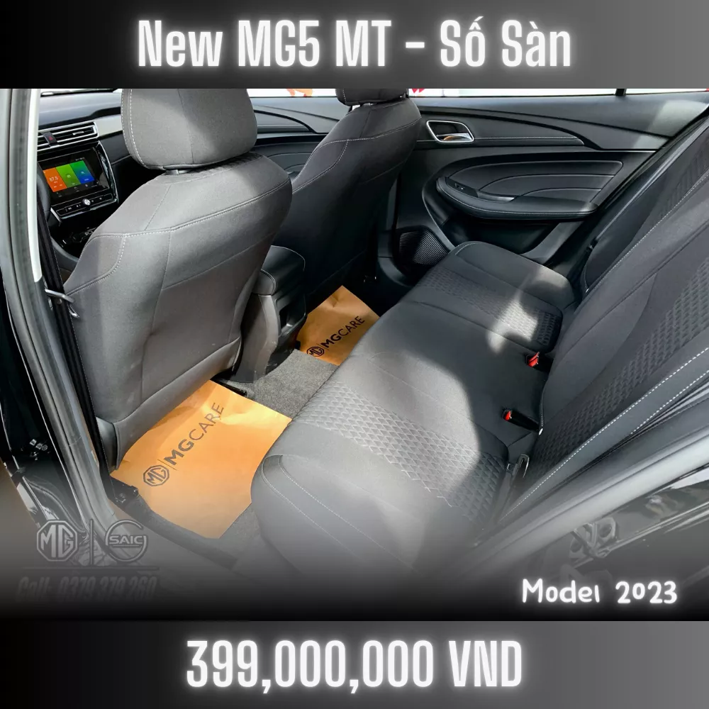 New MG5 2023 chỉ 399 củ, miễn thuế, trả trước chỉ 50-80 củ nhận xe-8