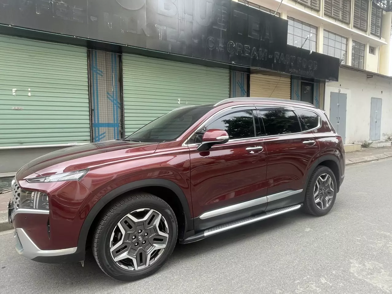 Chính chủ cần bán xe Santafe 2022 bản full dầu-3