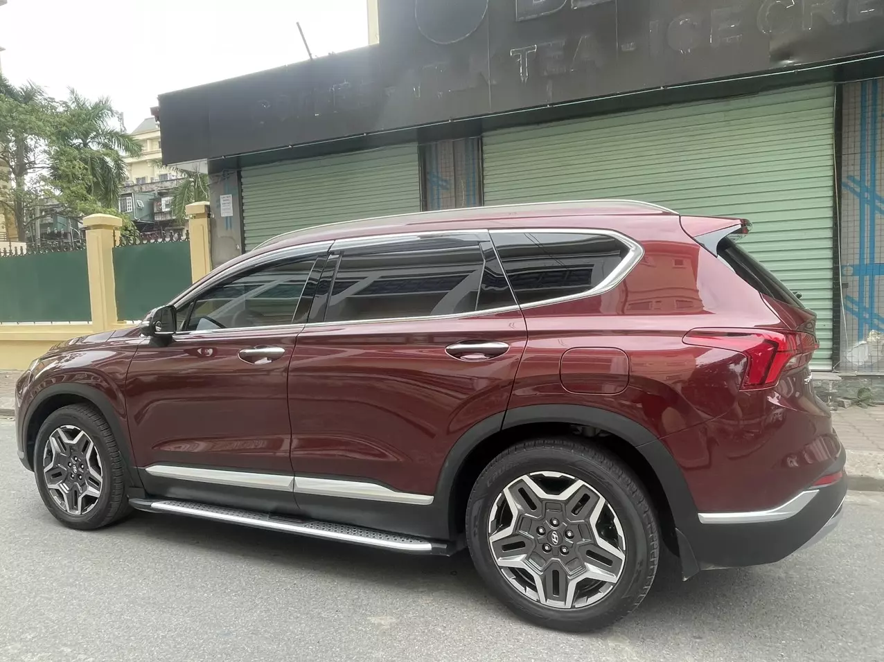 Chính chủ cần bán xe Santafe 2022 bản full dầu-4