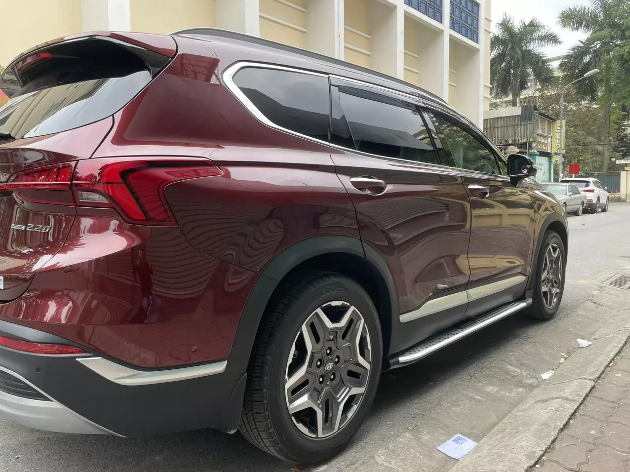 Chính chủ cần bán xe Santafe 2022 bản full dầu-2