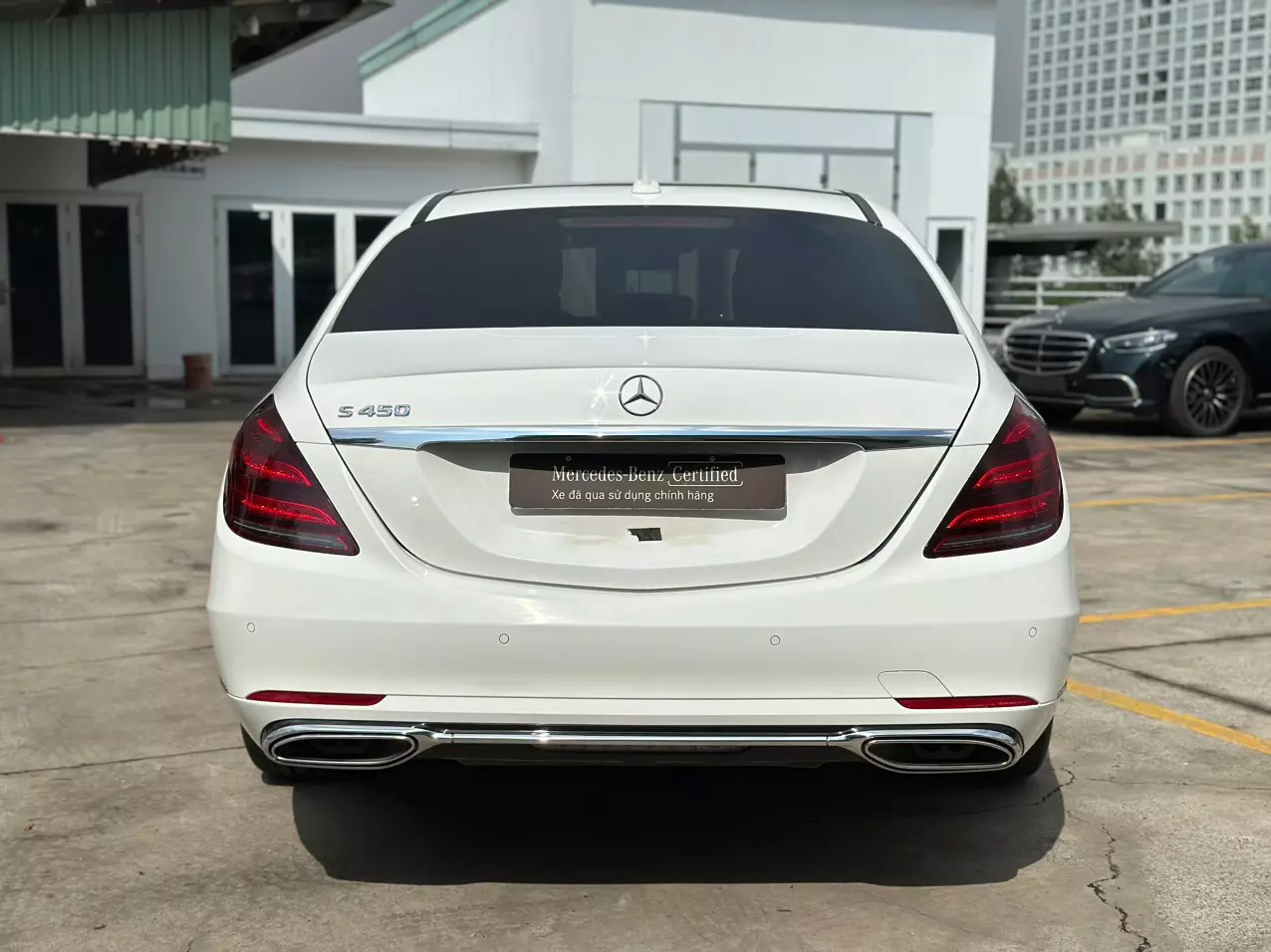 Bán xe Mercedes-Benz S450 trắng 2 tỷ 6xx. Còn bảo hành đến 2025-2