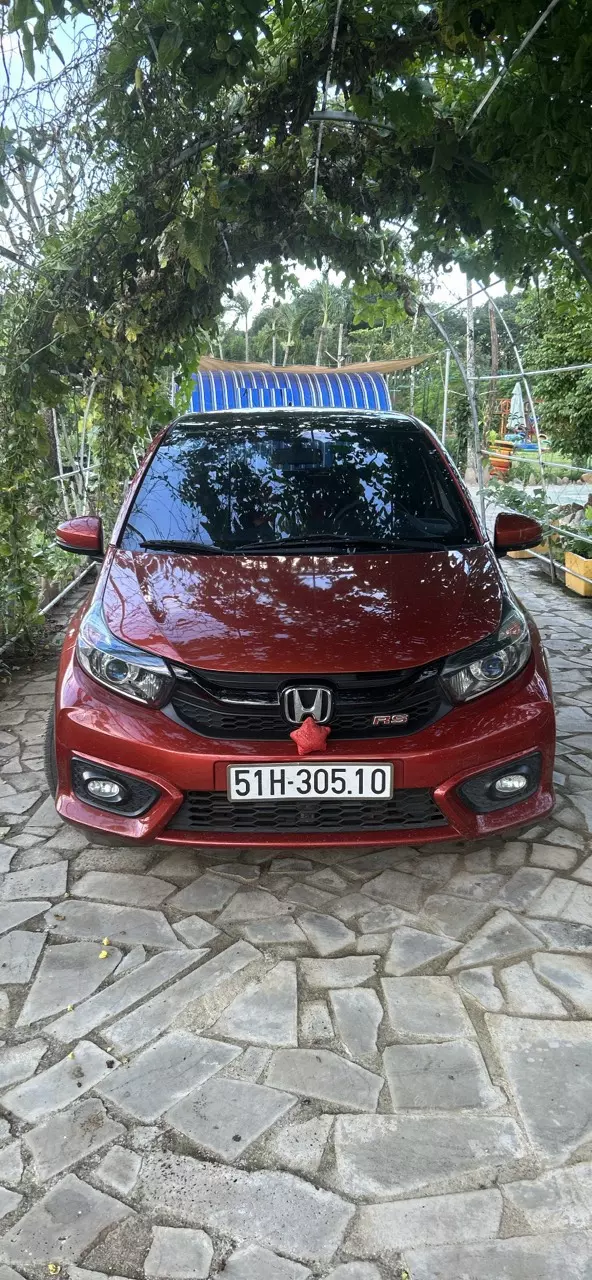 Nhà dư xe cần bán Honda Brio RS cao nhất ,sản xuất 2020 một chủ đi ít-0