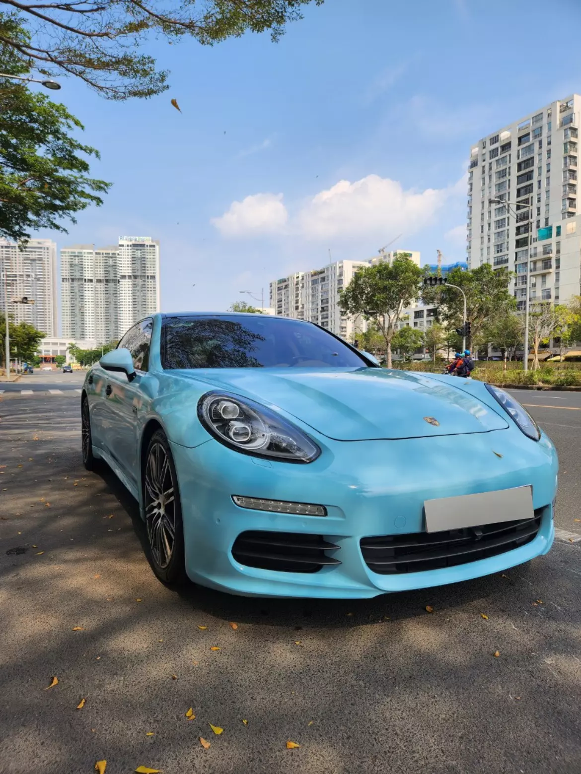 Bán PORSCHE panamera sx cuối 2015 dkld 2017. Màu nâu đang warp xanh-0