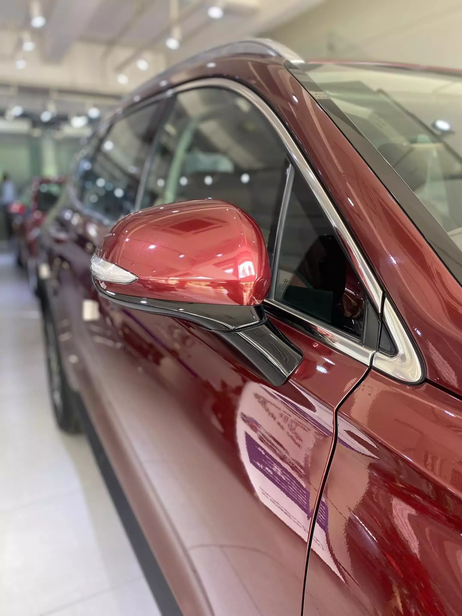 Bán ô tô Hyundai Santa Fe 2.2 DẦU TIÊU CHUẨN 2023, màu đỏ-7