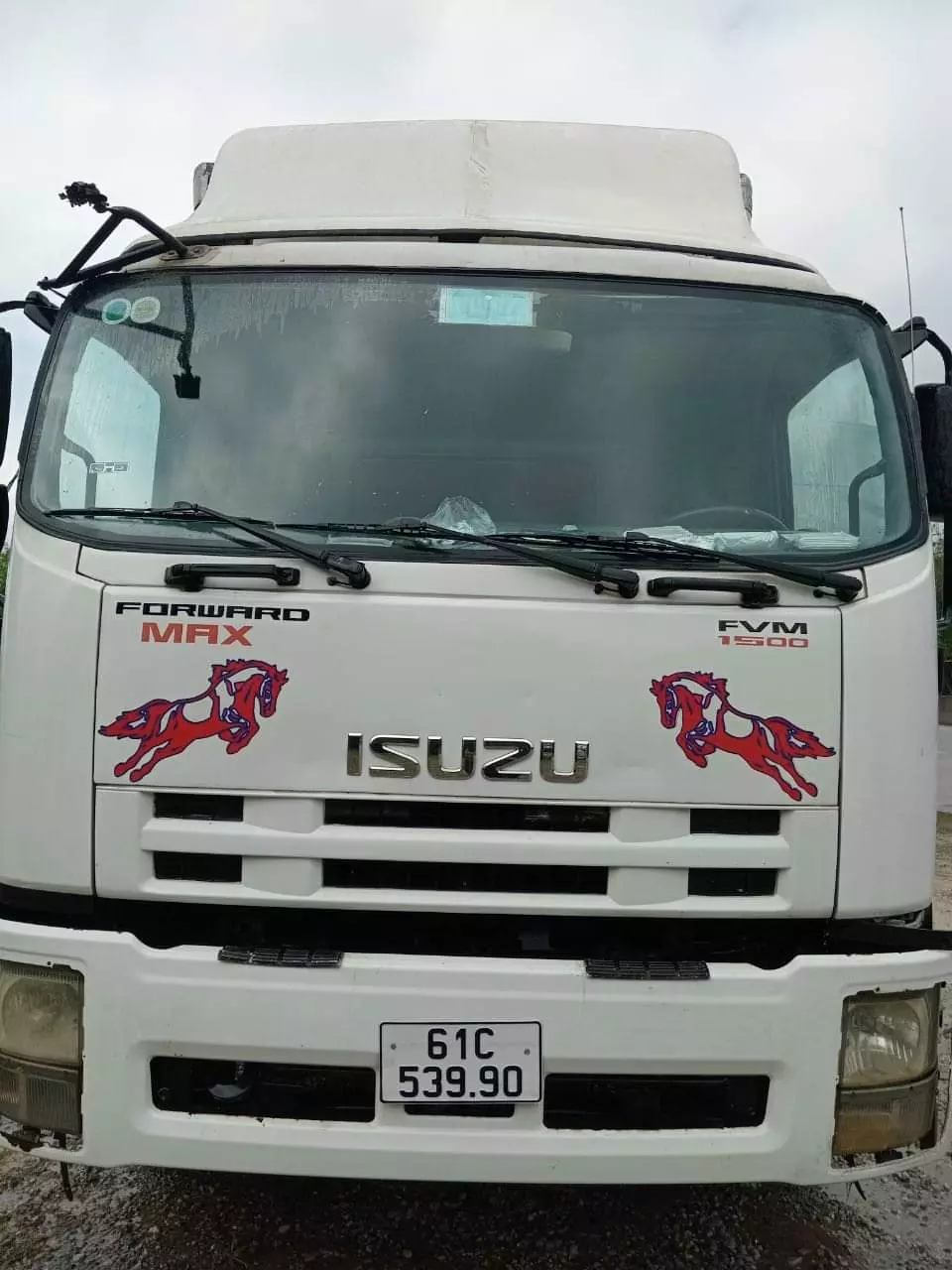 Bán xe Izuzu đời 2010 tải 15t thùng kín dài 8.1m cao 2m53... -4