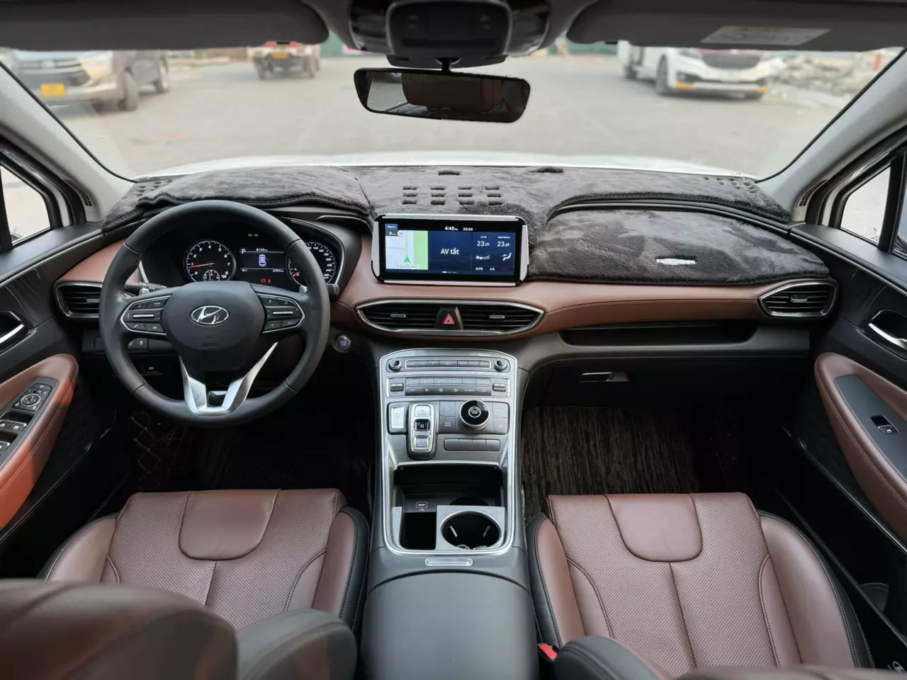 BÁN XE HYUNDAI SANTA-FE  2.5AT 2022 - GIÁ : 978 TRIỆU.-5