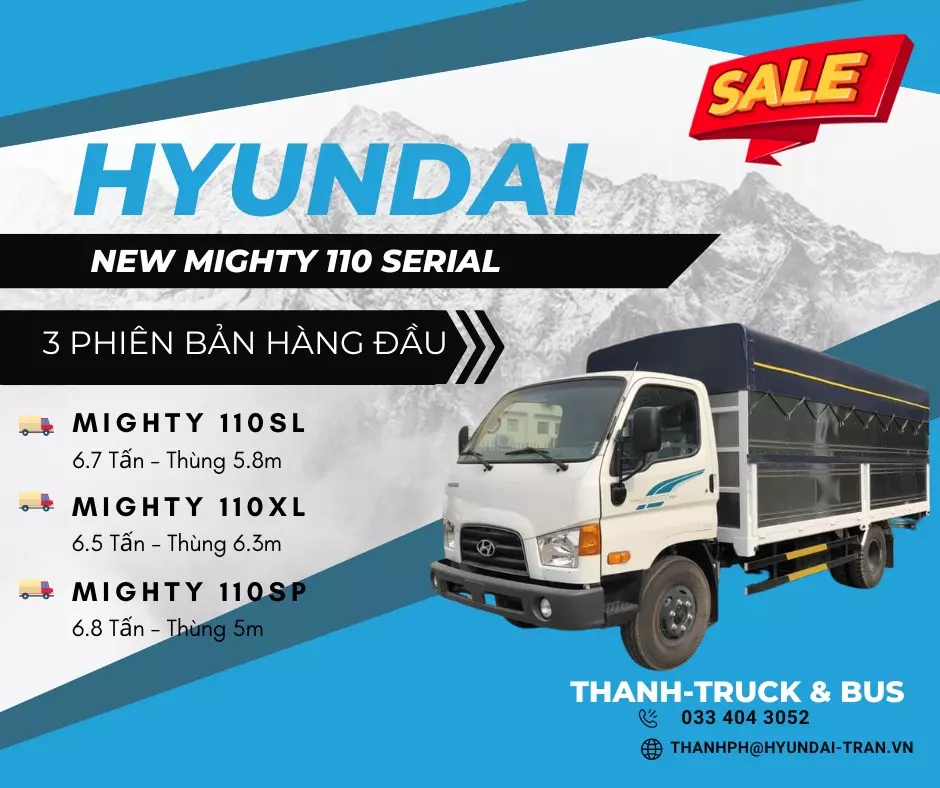Khám phá sức mạnh của Hyundai New Mighty 110 Series-5