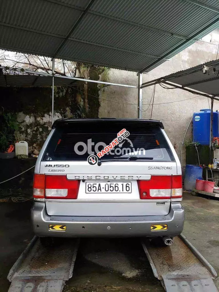 Musso Ssangyong 2004 màu xám cần bán-0