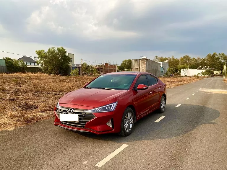 HYUNDAI ELANTRA 1.6AT 2021 ĐỎ ĐẸP 1 chủ, 1 chủ xe gia đình-1