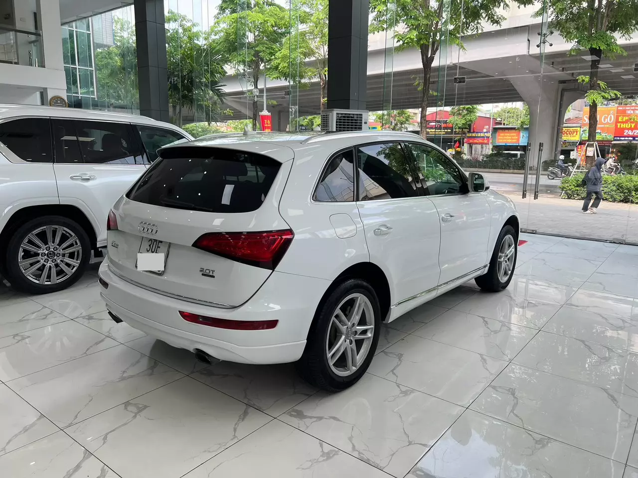 Bán Audi Q5 Bản Xuất Mỹ sản xuất năm 2015 đăng ký 2017 Bản full đồ nhất -4