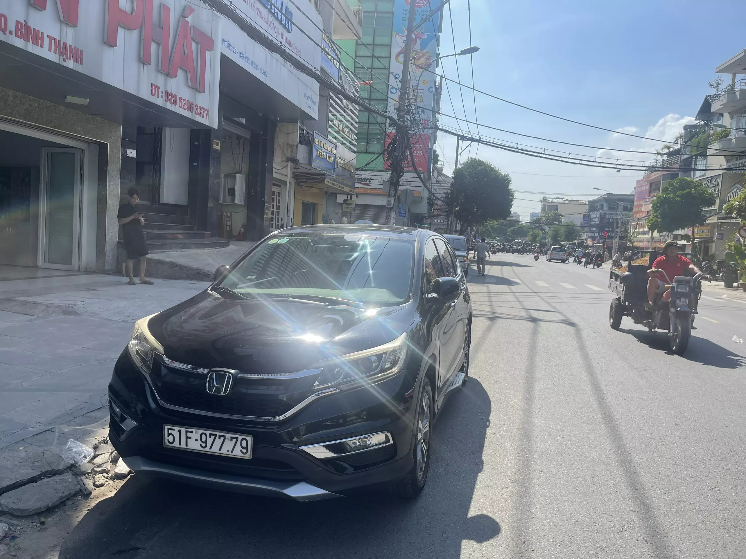 Bán Xe Honda CRV 2.4G 2016 xe cá nhân biển HCM-2