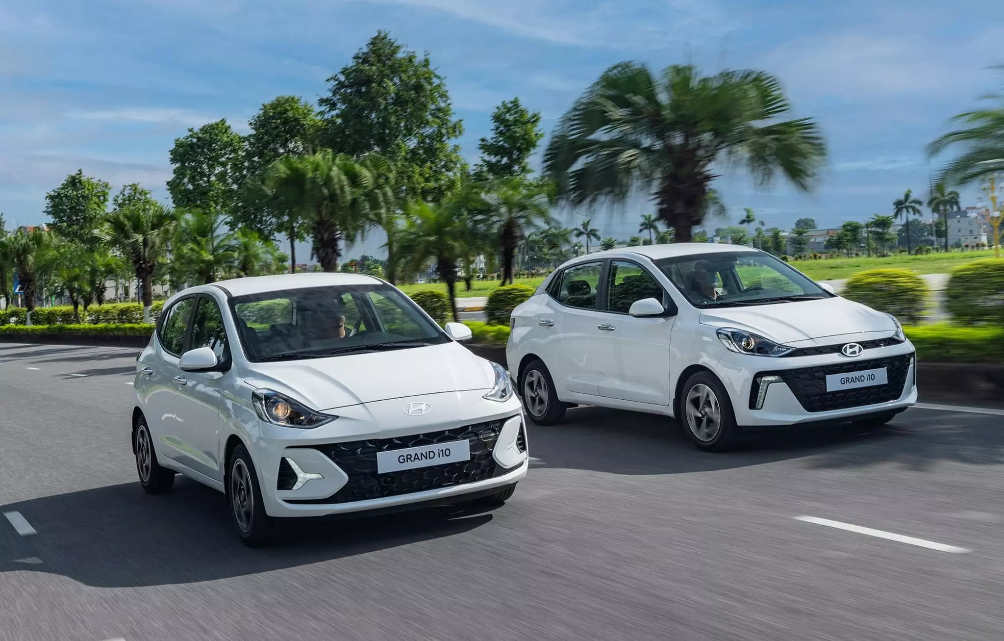 Xe Hyundai Grand i10 2024, màu trắng -1