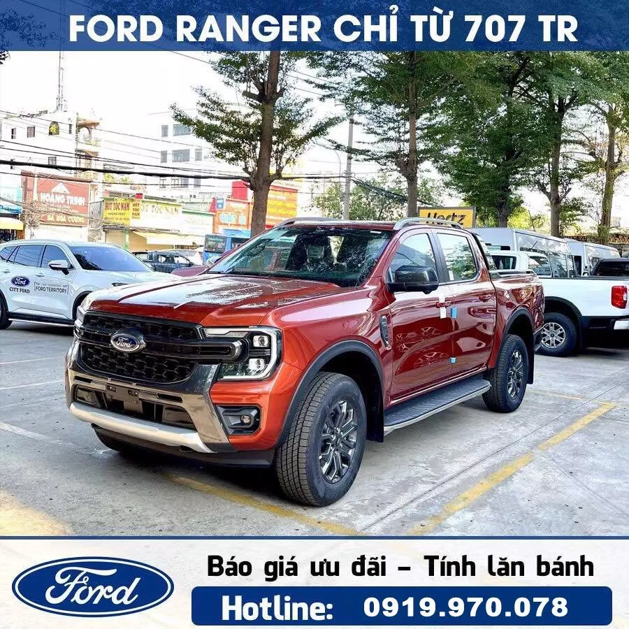 TRẢ TRƯỚC FORD RANGER CHỈ TỪ 180 TRIỆU - CHƯƠNG TRÌNH TRI ÂN KHÁCH HÀNG THÁNG TRONG THÁNG-0