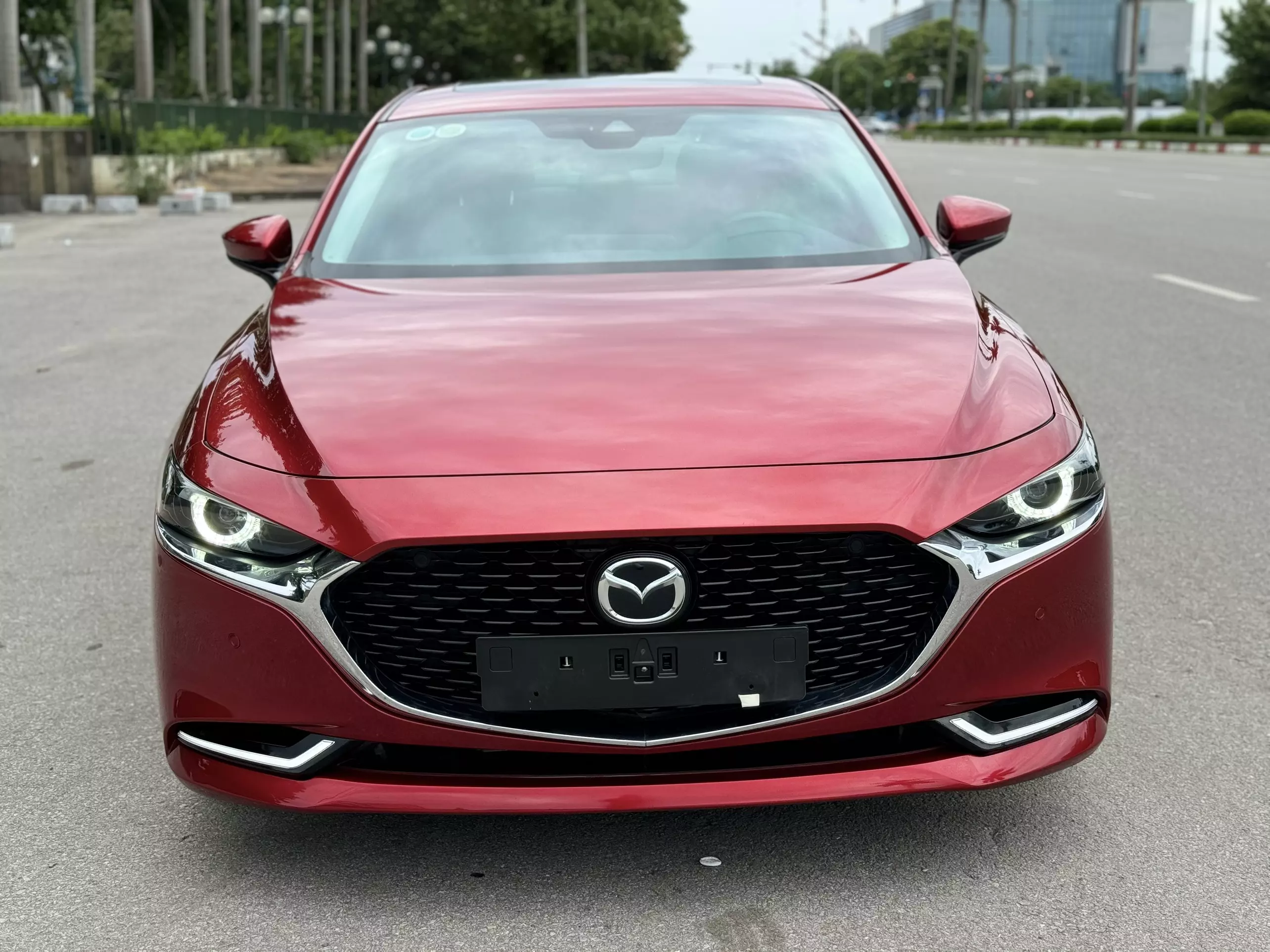 BÁN XE Mazda 3 2019 form 2020 lăn bánh 4/2020 đi 3v. Bản 2.0 signature premium kịch nóc. - 575tr-2