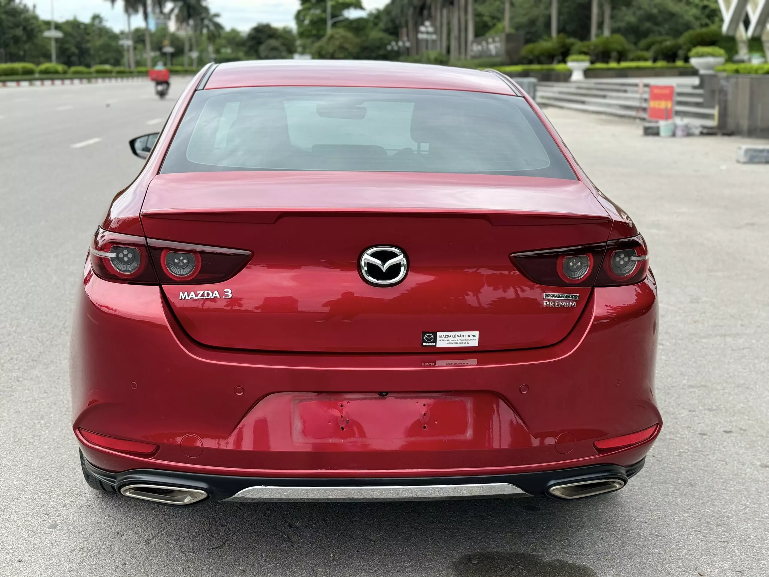 BÁN XE Mazda 3 2019 form 2020 lăn bánh 4/2020 đi 3v. Bản 2.0 signature premium kịch nóc. - 575tr-5