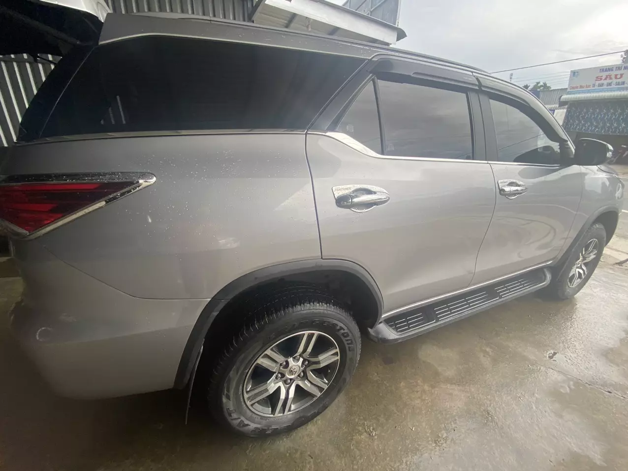 Fortuner mẫu mới đăng ký lần đầu tháng 2/2017 năm sản xuất 2016 màu bạc, số sàn máy dầu!-2