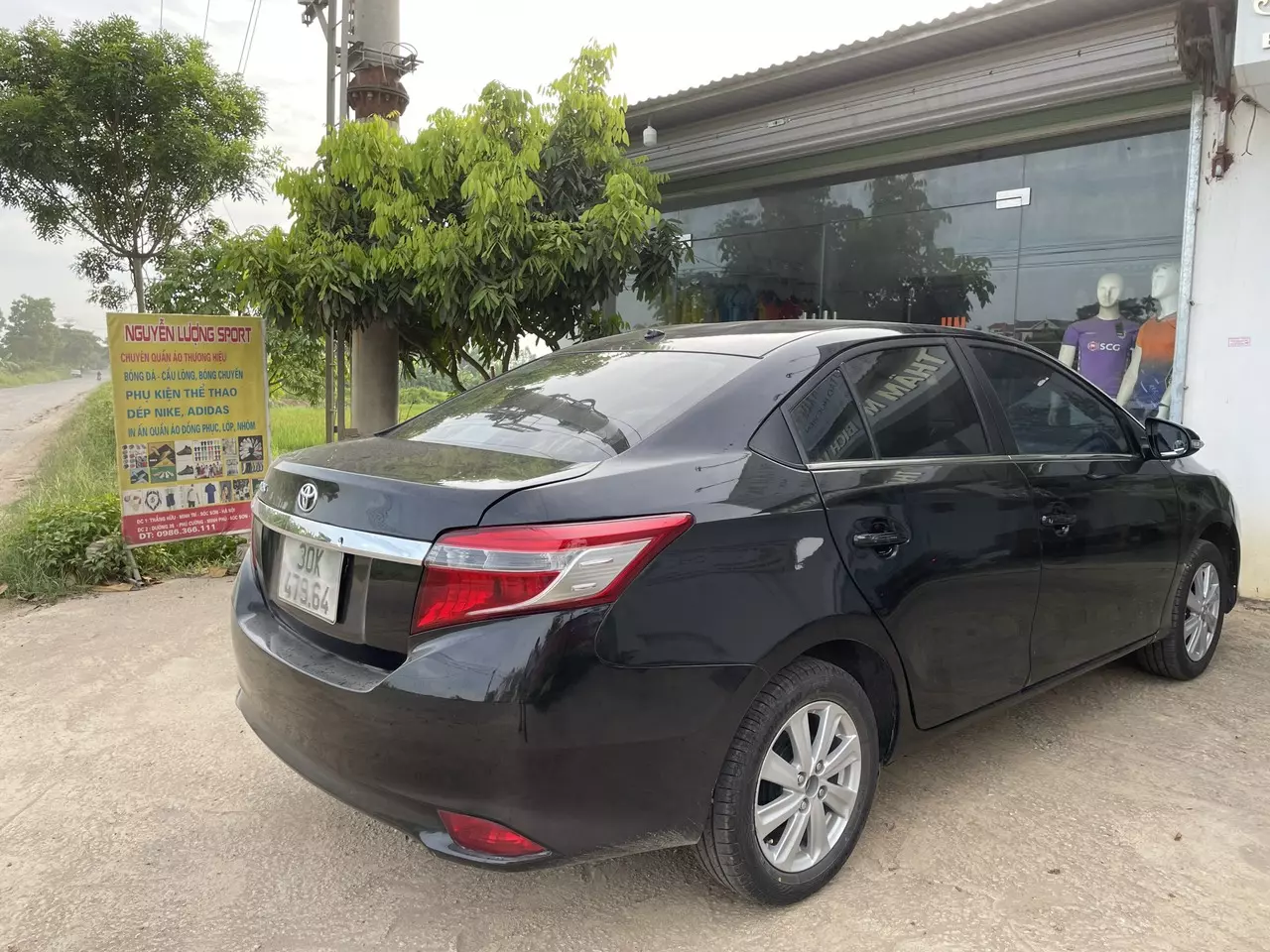 BÁN XE TOYOTA VIOS 2015,  SỐ SÀN-1