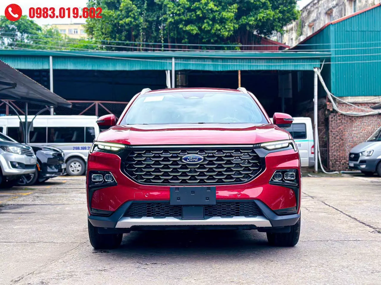 Ford Territory Titanium và Titanium X 2024 | Màu Đỏ Ngọc Ruby ♦  "LẤP LÁNH" và MÀU TRẮNG SANG TRỌNG-2