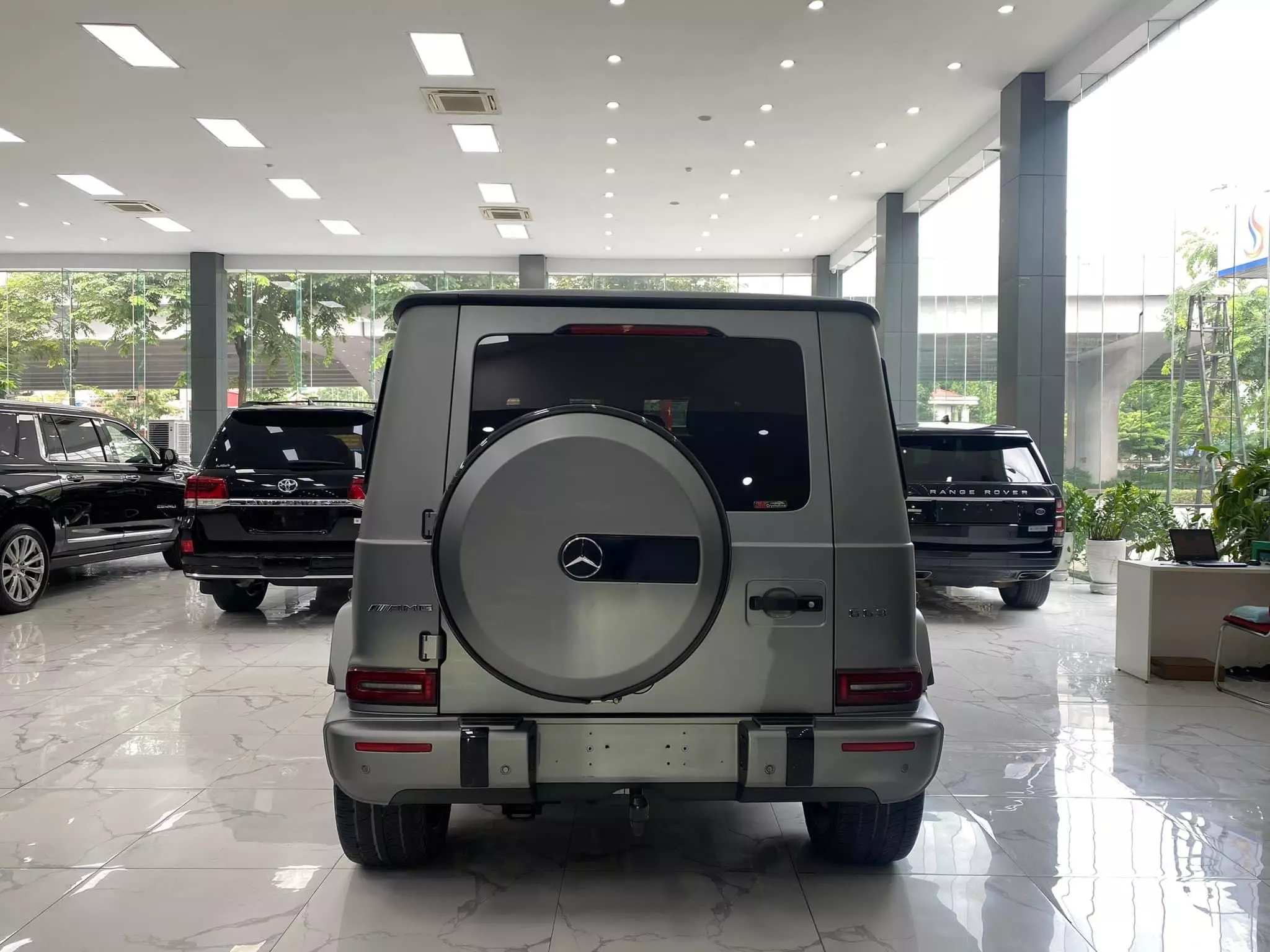 Bán Mercedes G63 Edition one Model 2020, xám xi măng, nội thất Hermes-4