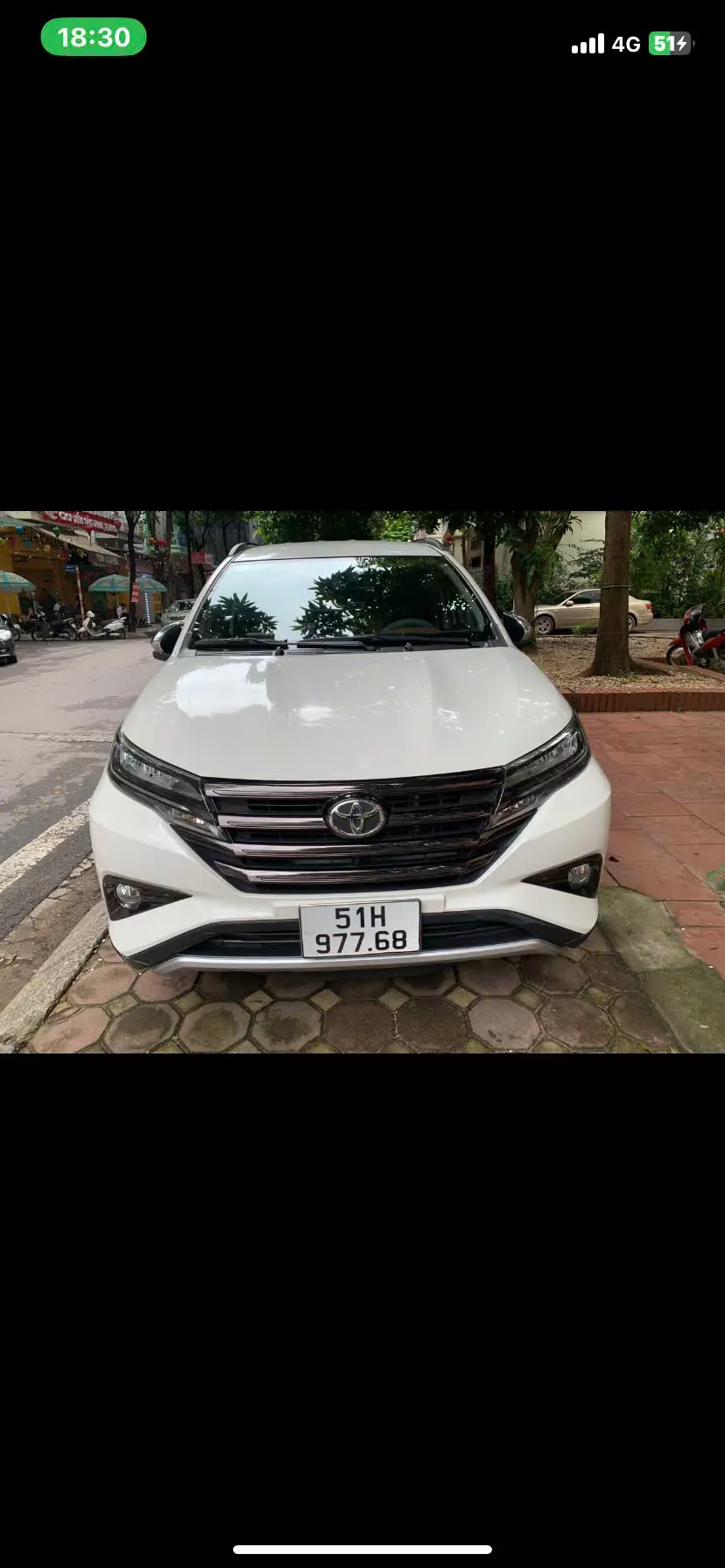 Xe ô tô Toyota Rush 2021. Biển số 51H-977.68. -0