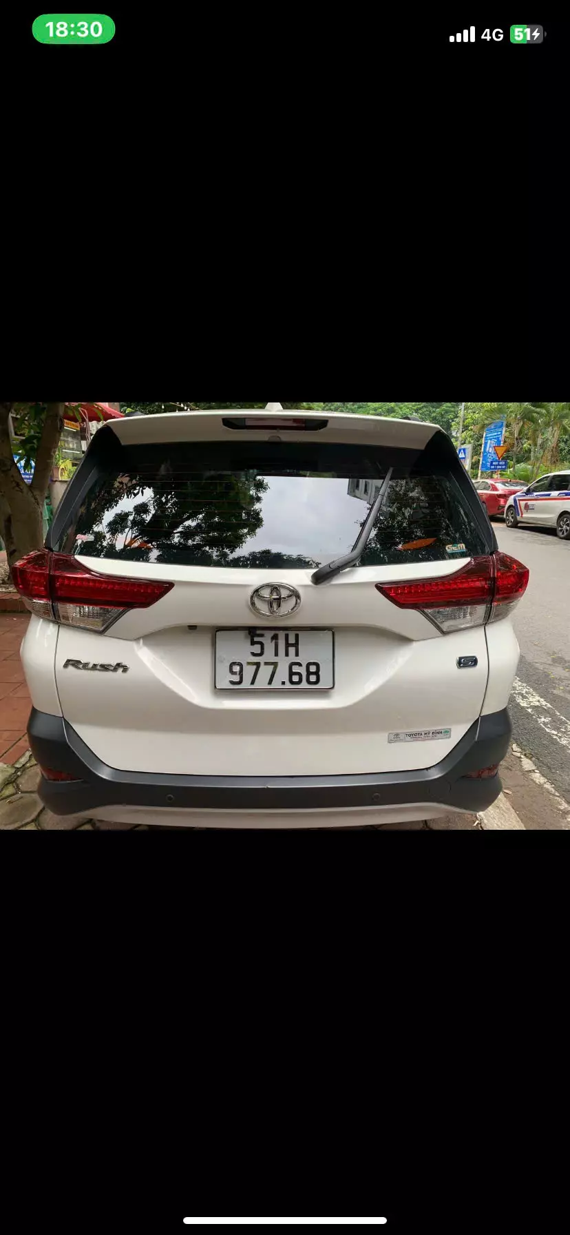 Xe ô tô Toyota Rush 2021. Biển số 51H-977.68. -1