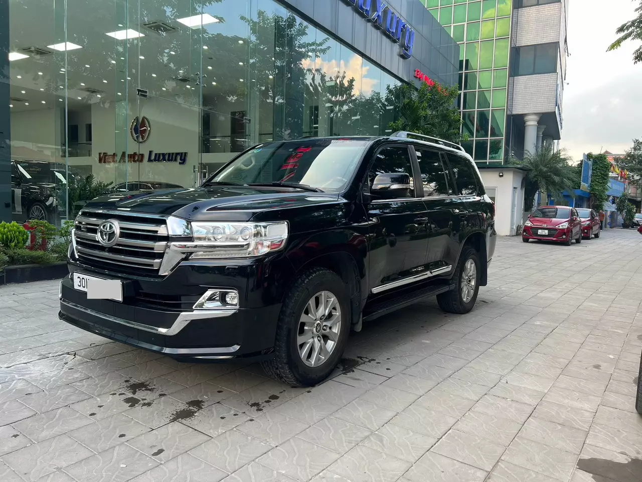 Bán Toyota Land Cruiser LC200 ( VX 4.6V8 ) Màu đen nội thất kem. Năm sản xuất 2016 xe đăng ký cá nhân sử dụng-1