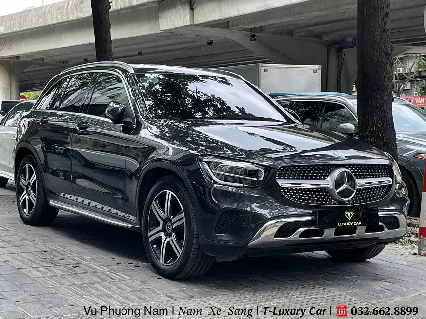 GLC200 4matic Sx: 2020 Màu xám gray / nội thất kem-0