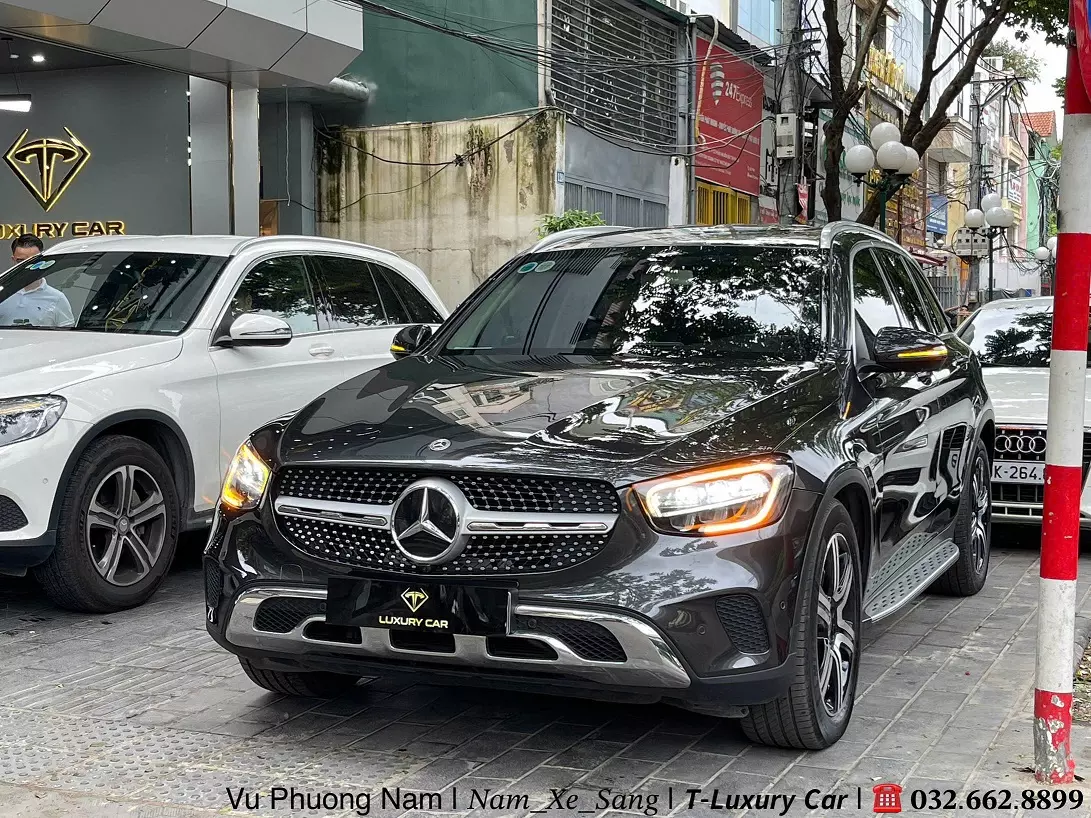 GLC200 4matic Sx: 2020 Màu xám gray / nội thất kem-3