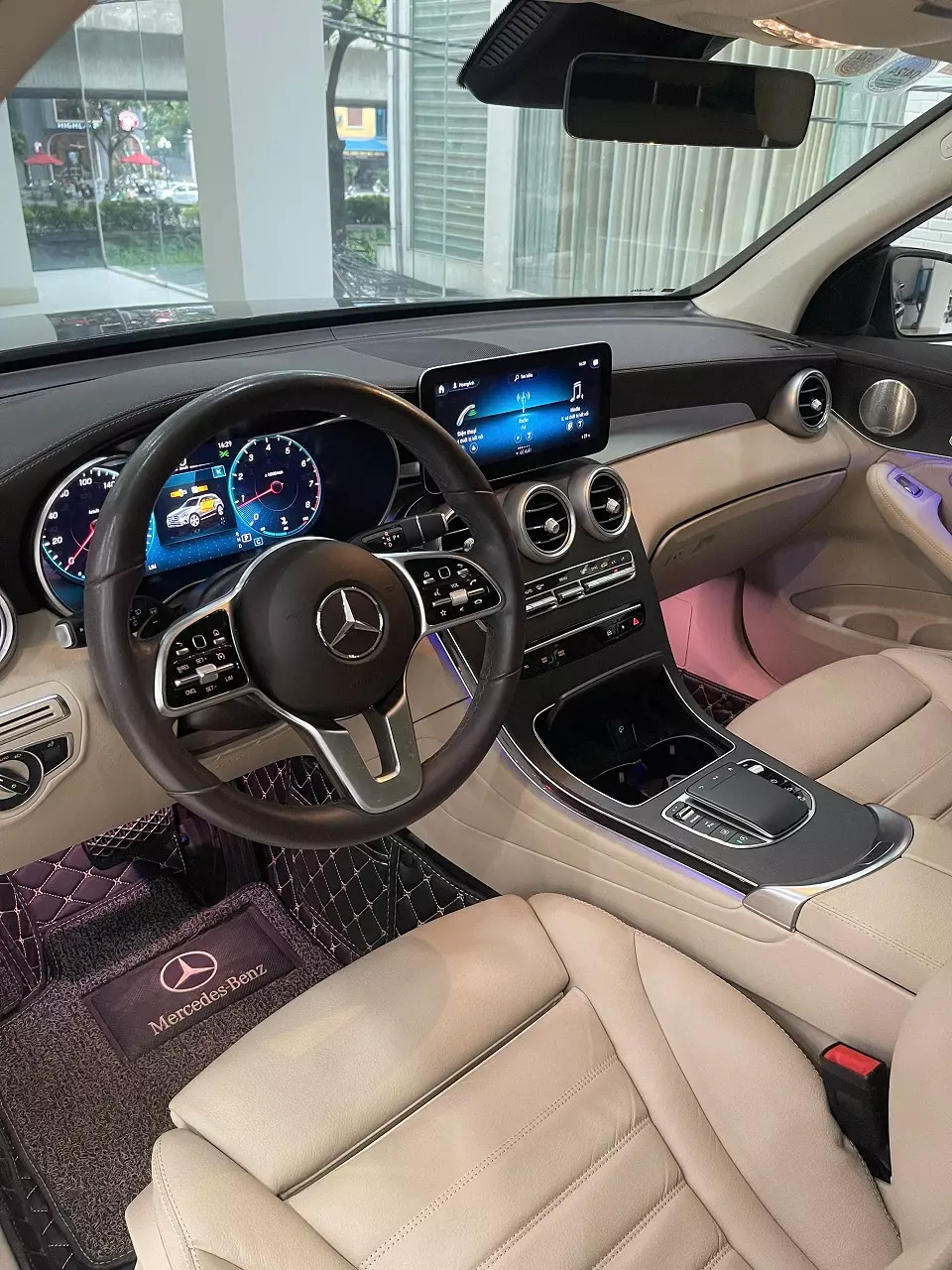 Glc300 AMG - Sx: 2021 Màu đen / nội thất kem -5