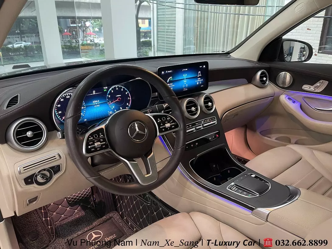 Glc300 AMG - Sx: 2021 Màu đen / nội thất kem -7