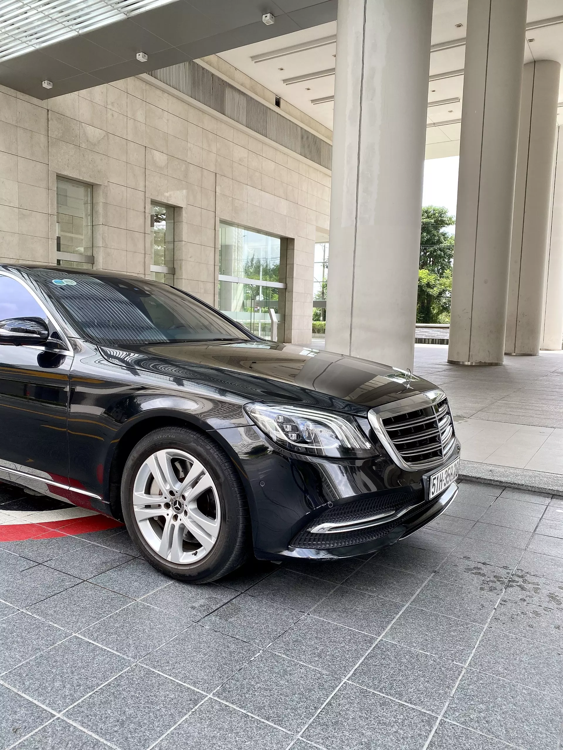 Bán xe Mercedes S450L Đen Nâu 2019 chạy 12000km rất ít, giá 2,5xx-3