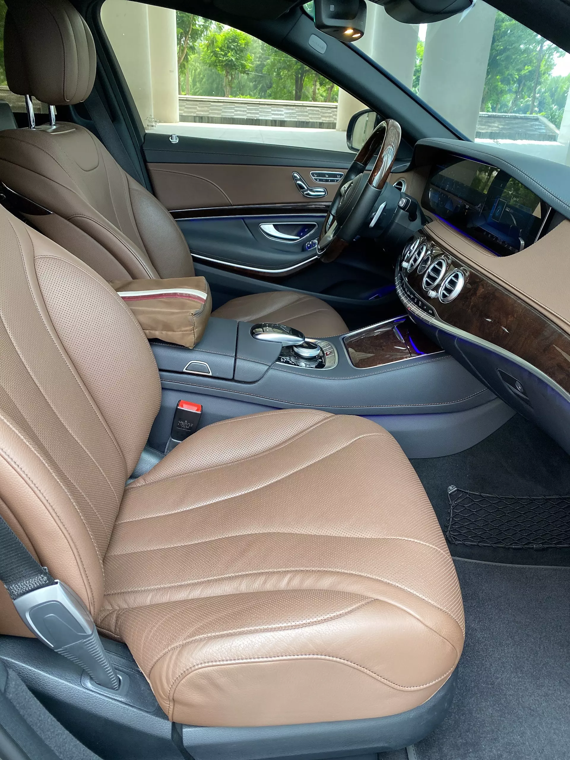 Bán xe Mercedes S450L Đen Nâu 2019 chạy 12000km rất ít, giá 2,5xx-9