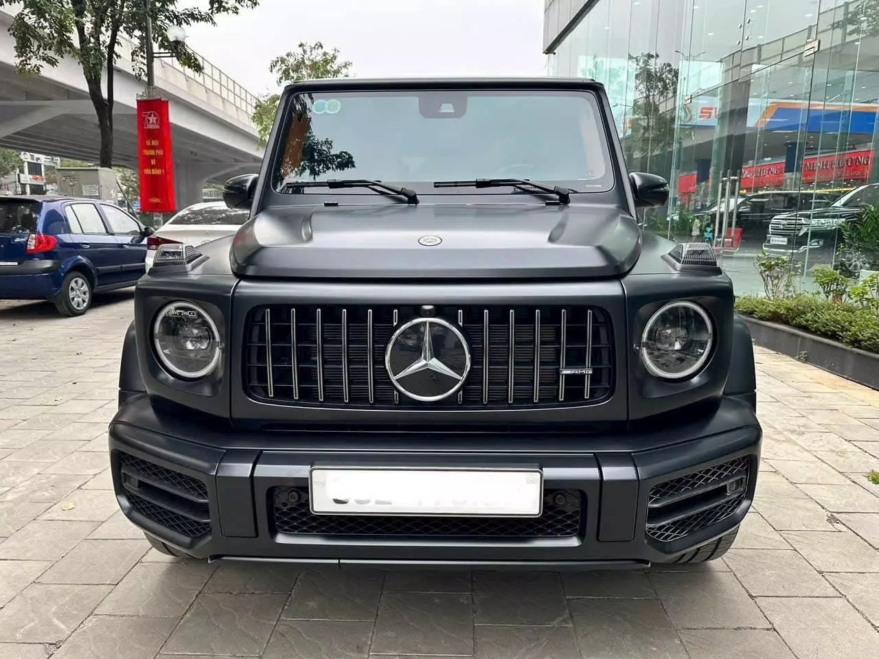 Mercedes G63 AMG sản xuất 2021, lăn bánh 1 vạn km, xe đẹp như mới.-0