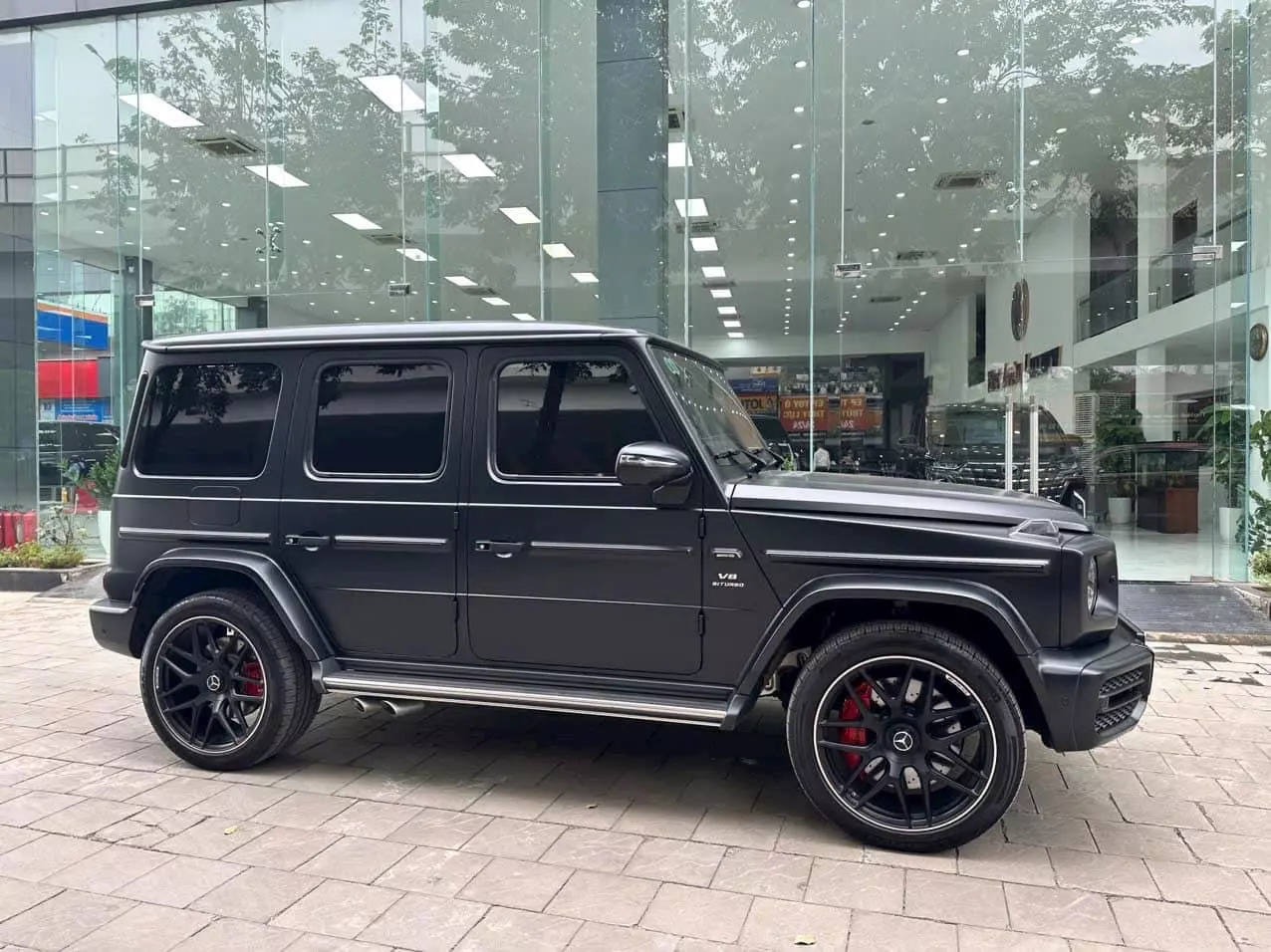 Mercedes G63 AMG sản xuất 2021, lăn bánh 1 vạn km, xe đẹp như mới.-2