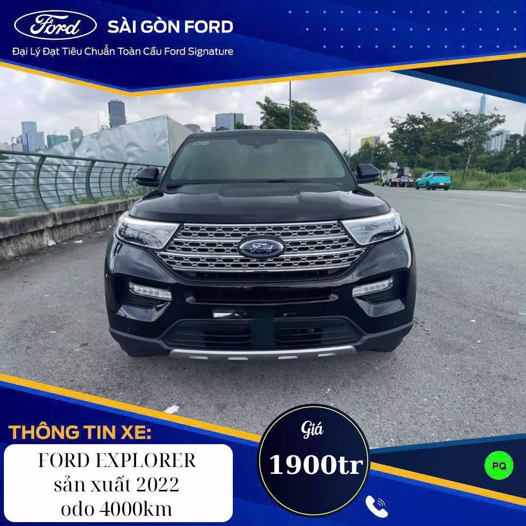 Cần bán xe Ford Ranger 2022, màu xanh lam, giá 647tr giá thương lượng-7