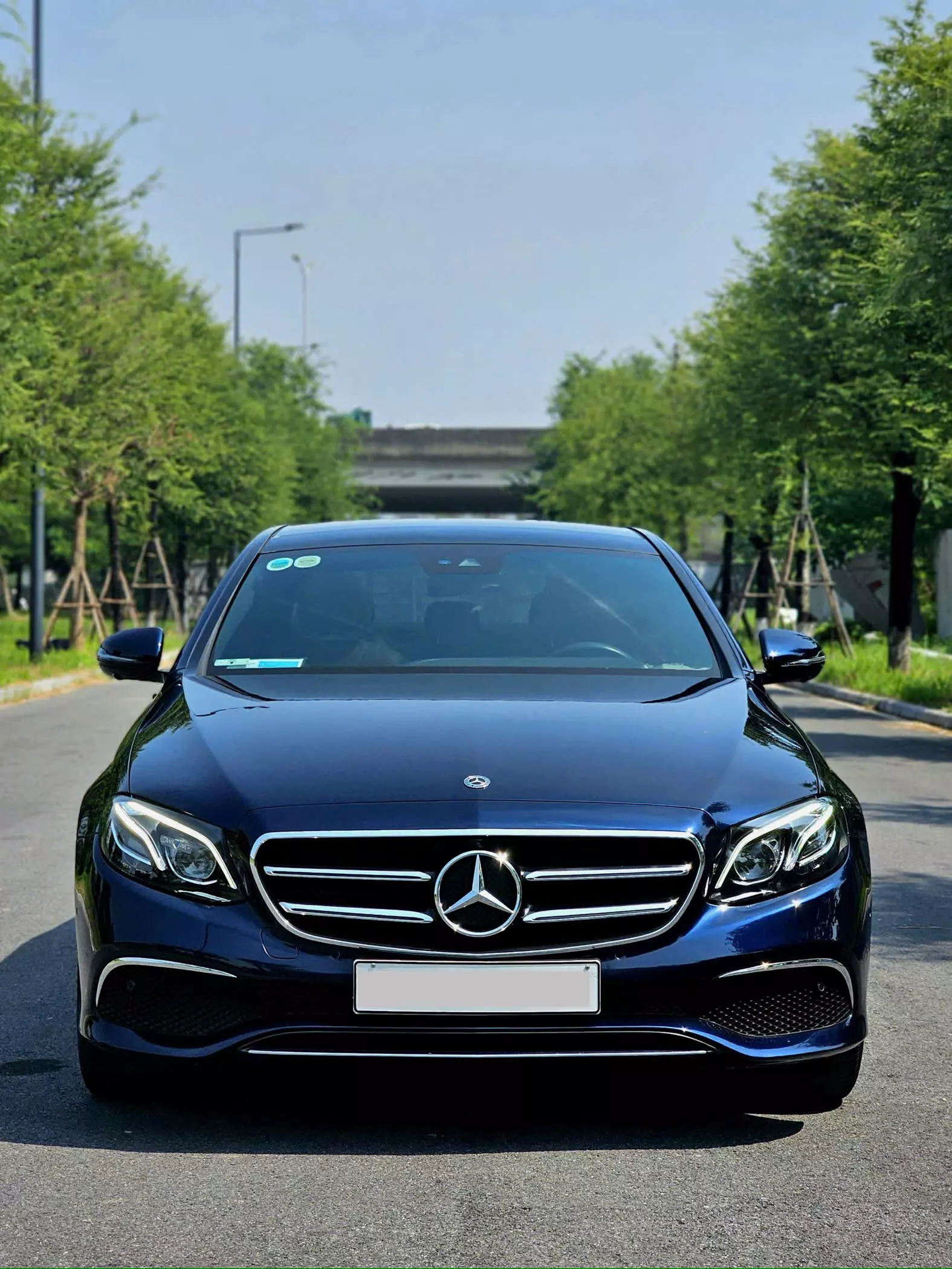 Bán ô tô Mercedes E200 Sport 2019, màu xanh lam-2