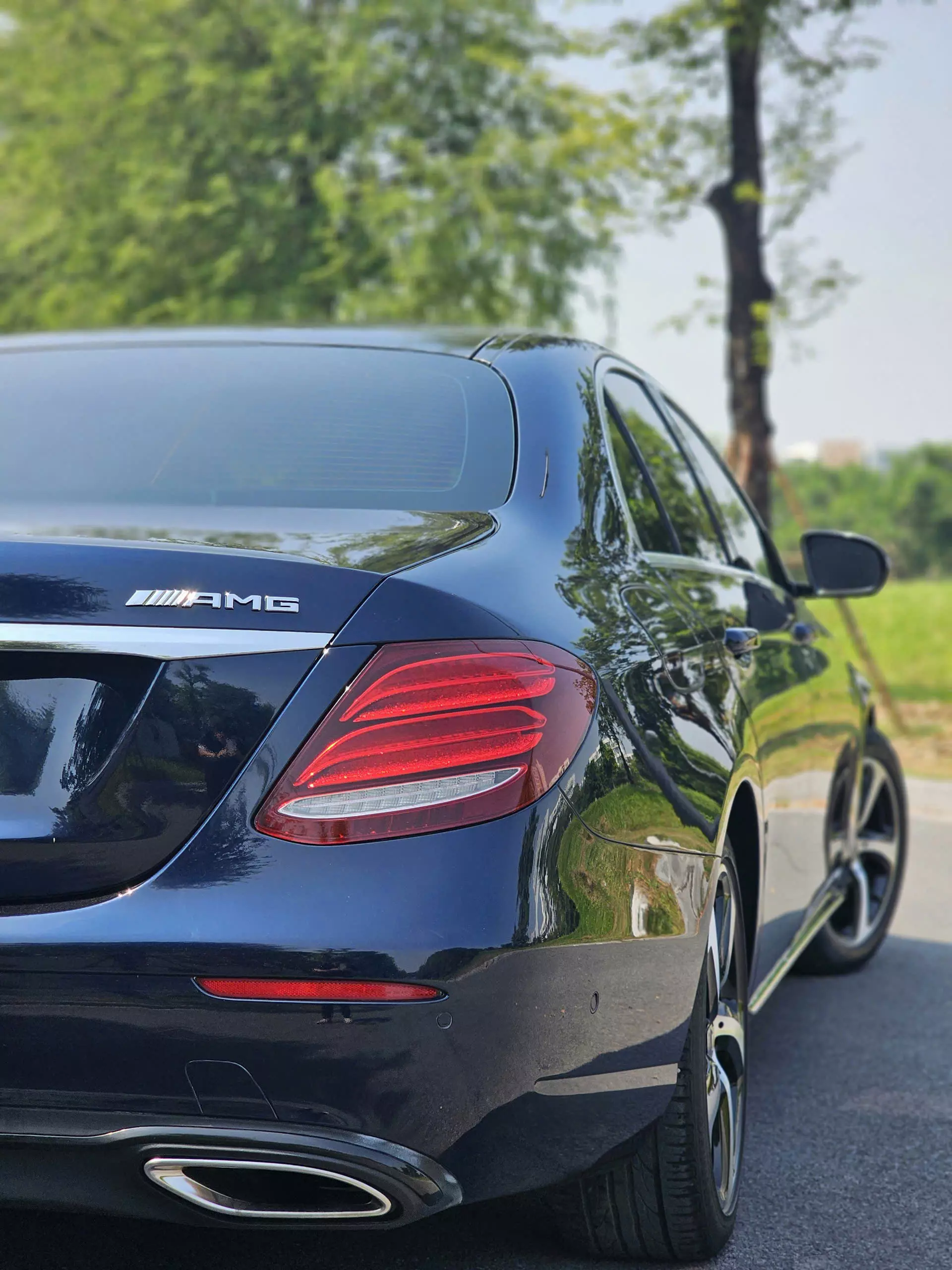 Bán ô tô Mercedes E200 Sport 2019, màu xanh lam-4