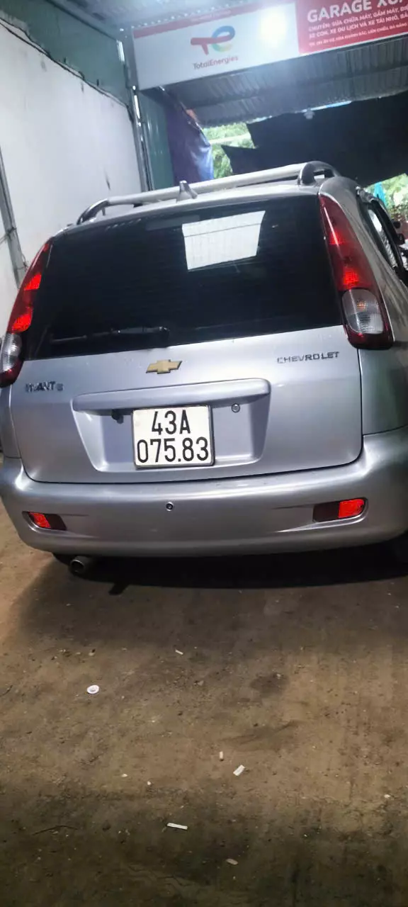 Cần bán Chevrolet Vivant 2008, màu bạc, giá 110tr-1