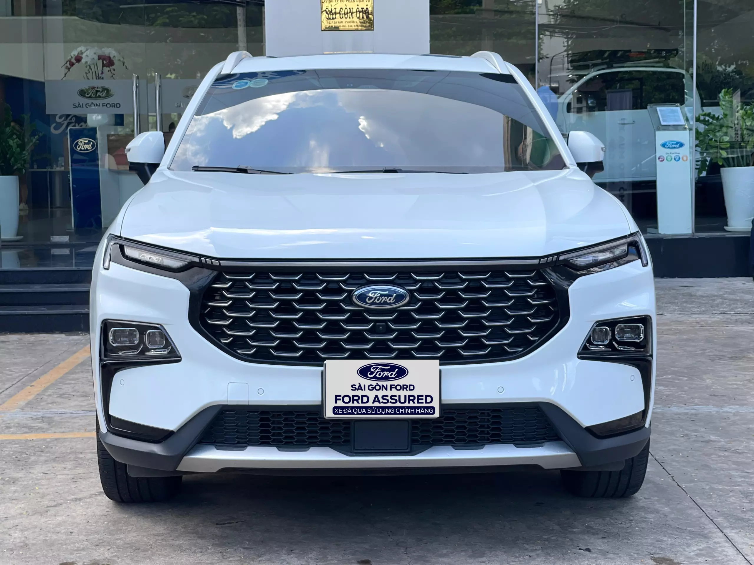 Cần bán gấp Ford Territory 2022, màu trắng, Có thương lượng-1