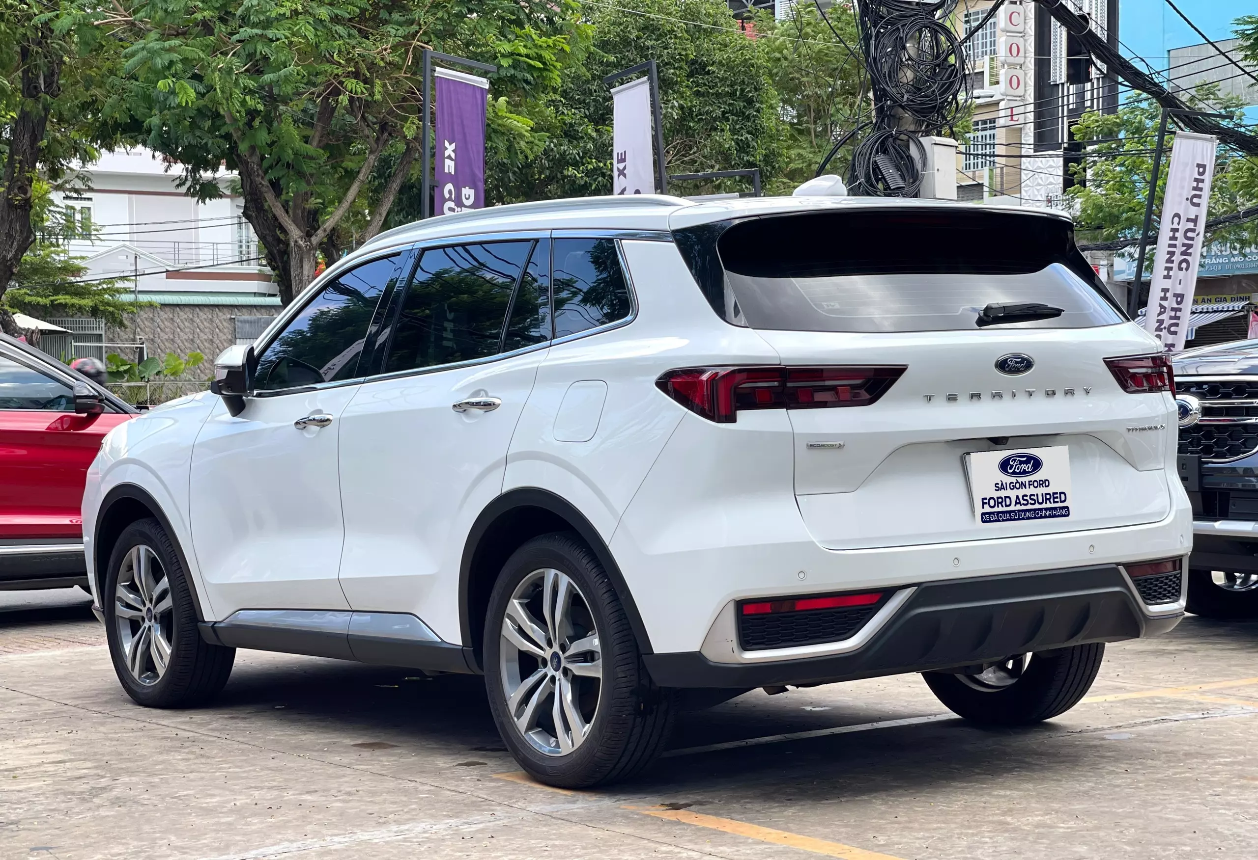 Cần bán gấp Ford Territory 2022, màu trắng, Có thương lượng-3