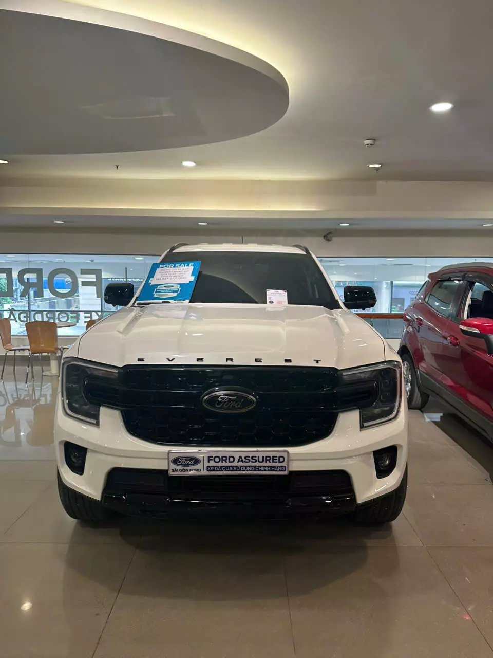 Xe Ford Everest 2022, màu trắng, nhập khẩu chính hãng, Giá thương lượng-0