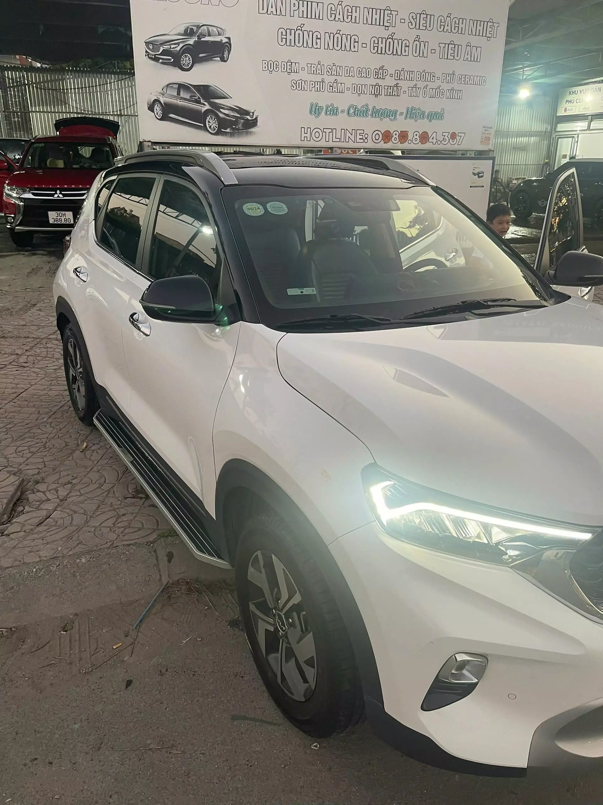 bán xe Kia Sonet bản Premium full, 1 đời chủ, tháng 12/2021-2