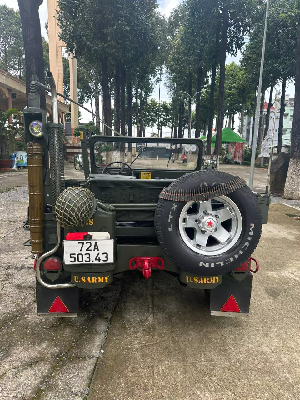 Cần bán nhanh xe Jeep Lùn A2 sx truoc 1975.-3