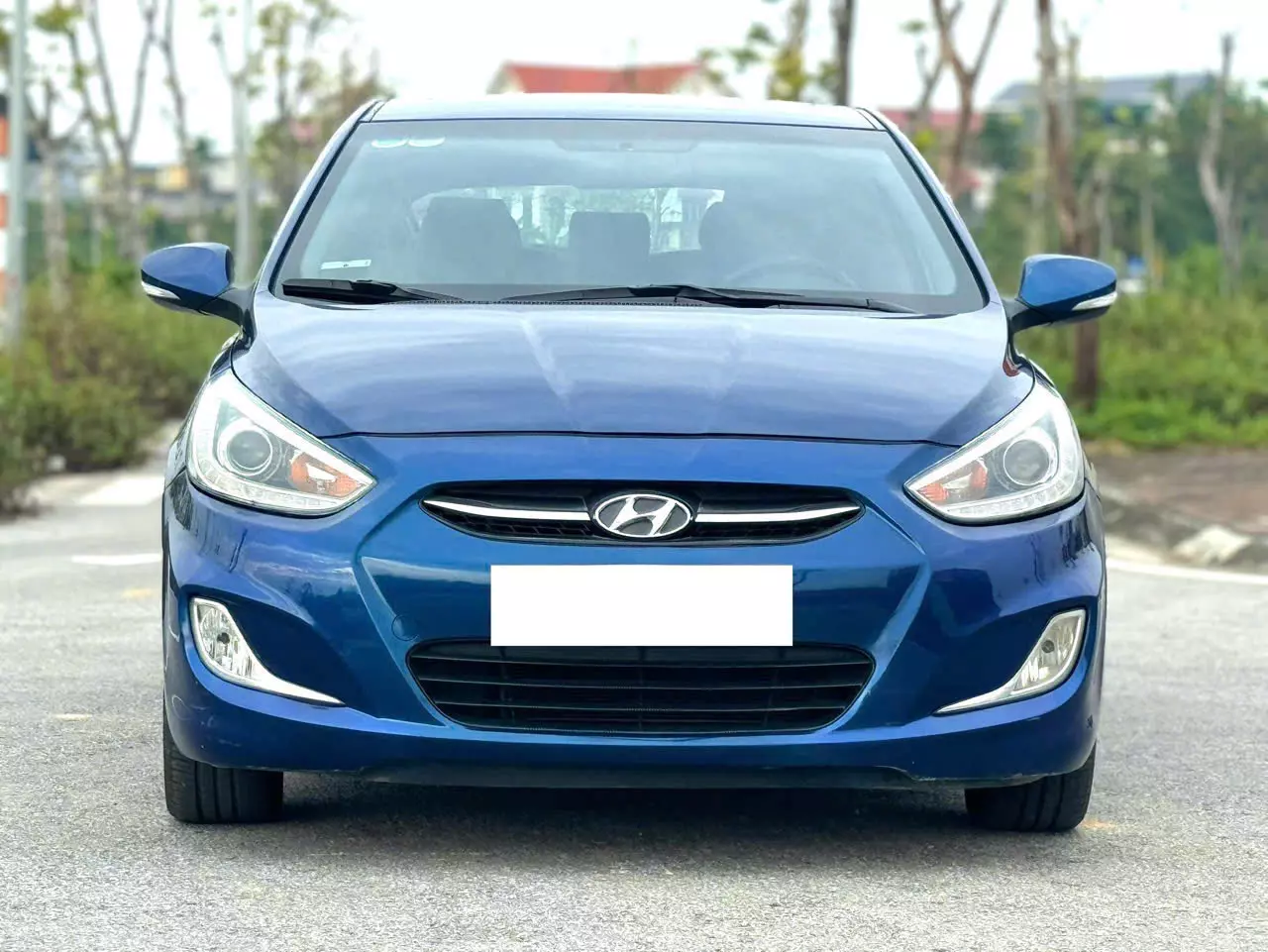 BÁN XE HYUNDAI ACCENT 1.4 AT BLUE HATBACK - SX : 2015- GIÁ 310 TRIỆU. -1