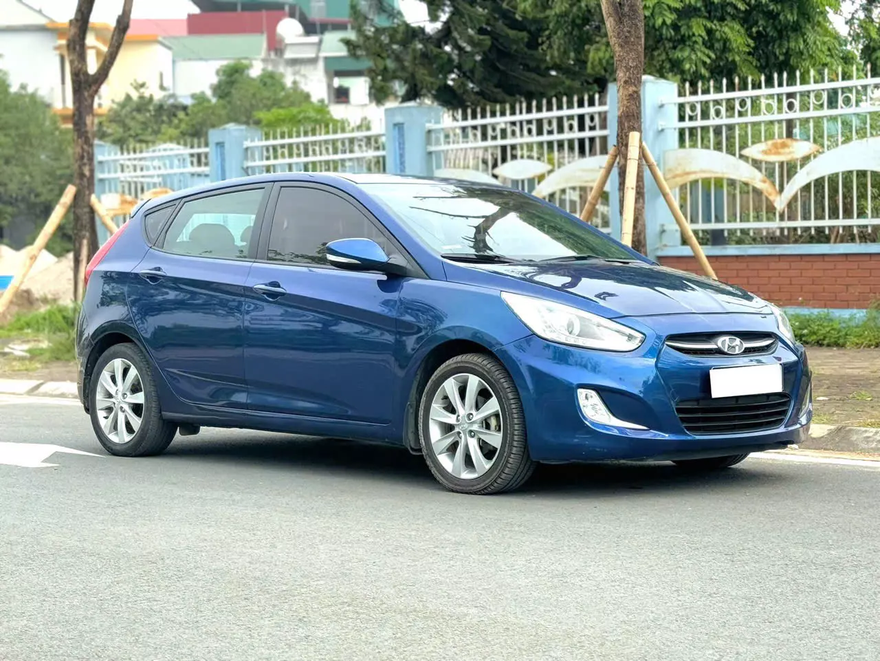 BÁN XE HYUNDAI ACCENT 1.4 AT BLUE HATBACK - SX : 2015- GIÁ 310 TRIỆU. -0