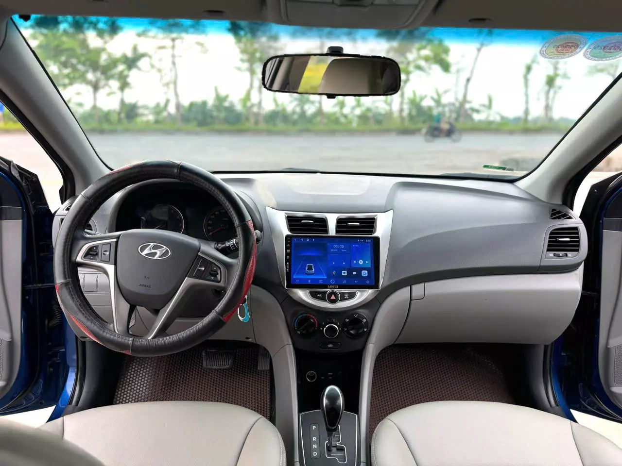 BÁN XE HYUNDAI ACCENT 1.4 AT BLUE HATBACK - SX : 2015- GIÁ 310 TRIỆU. -3