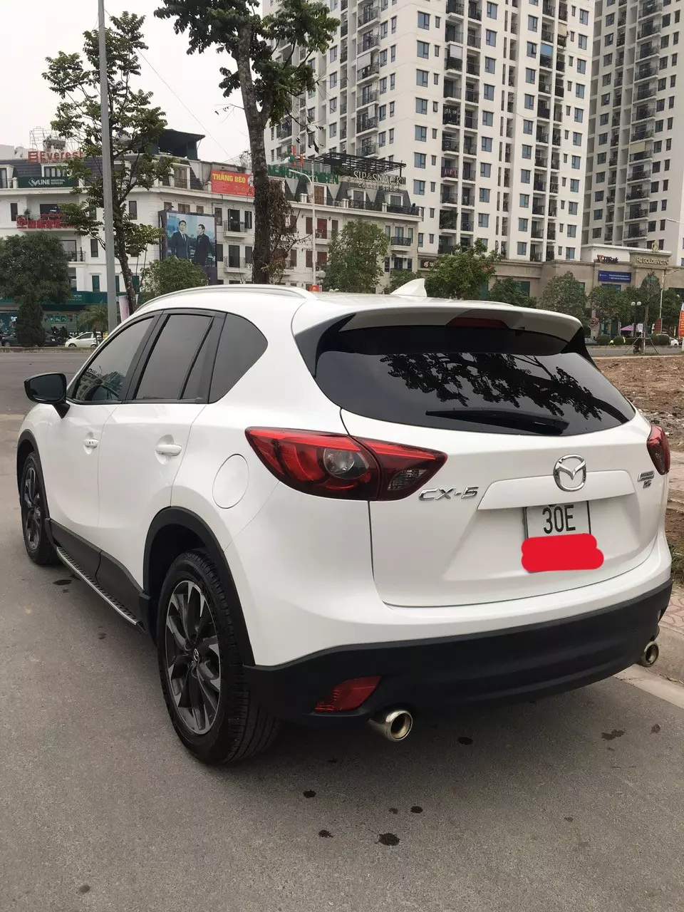 Tôi chính chủ bán xe Mazda CX5, 2.5, đời 2017, màu trắng-2