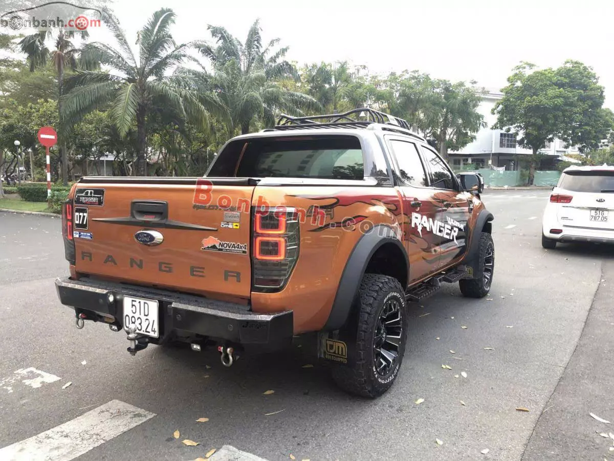 Xe Ford Ranger Wildtrak 3.2L 4x4 AT 2016 - 600 Triệu-3