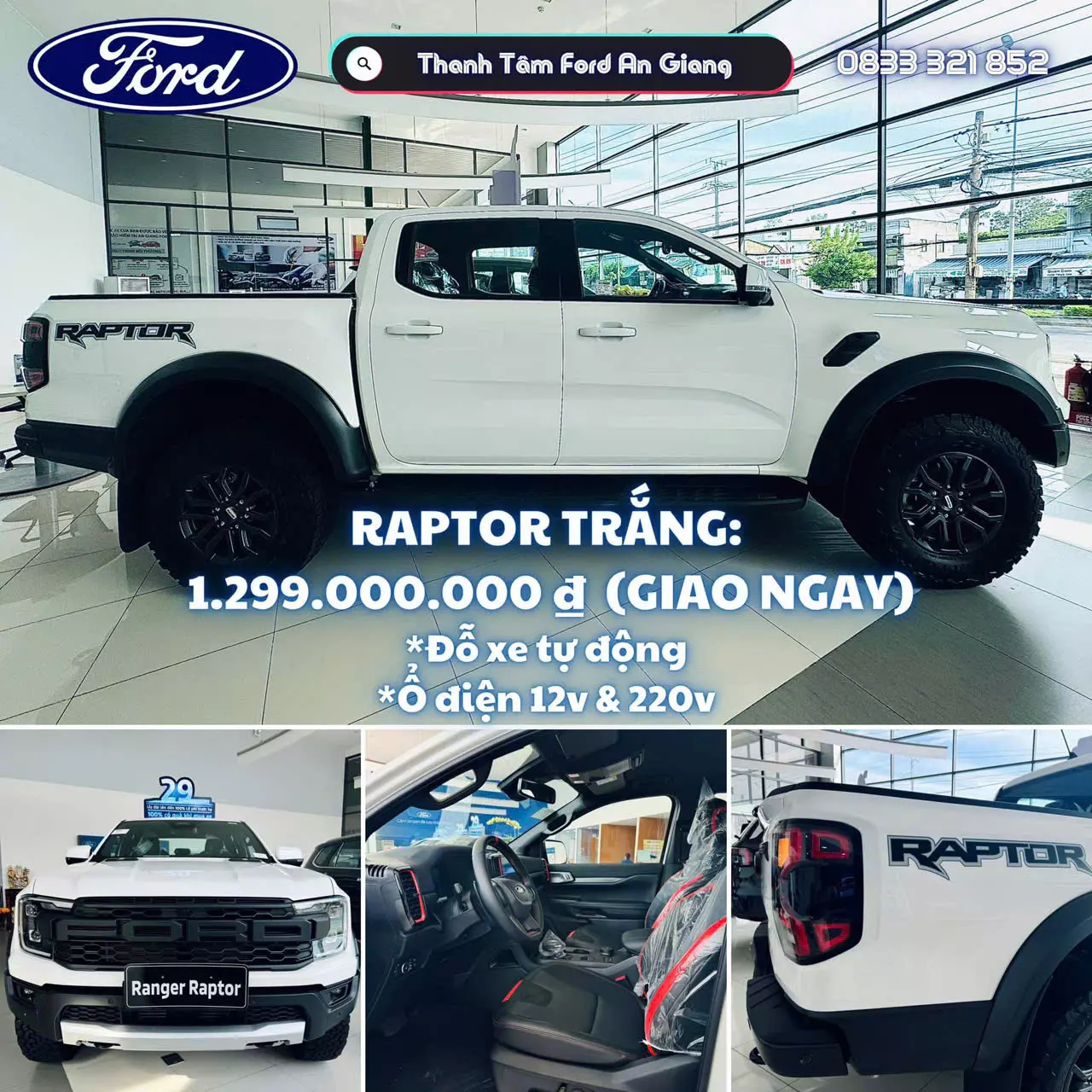 Ưu Đãi T3/2025 Hấp Dẫn - Sắm Xe Ford Ngay  Ford Raptor Tháng Này Ưu Đãi Khủng Lh Ngay Em Tuyền Để Biết Chi Thêm Chi Tiết-4